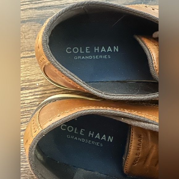 Cole Haan GrandSeries Wingtip Oxford Shoes Brown Leather Men’s 12M